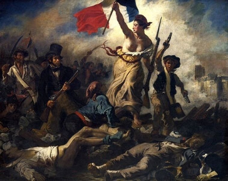 Liberty Leading the People — Eugène Delacroix, 1830